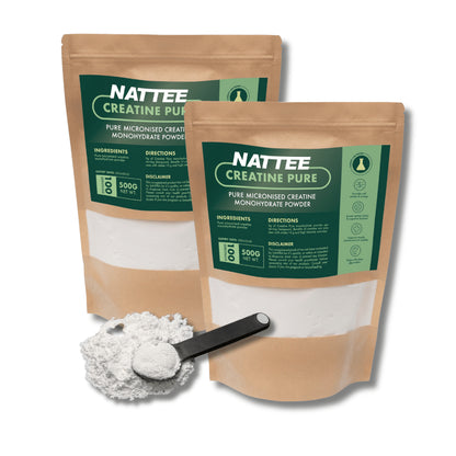 Pure Creatine Monohydrate Bundle (500g) X2